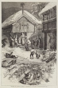 Invierno en Noruega de Edmond Morin